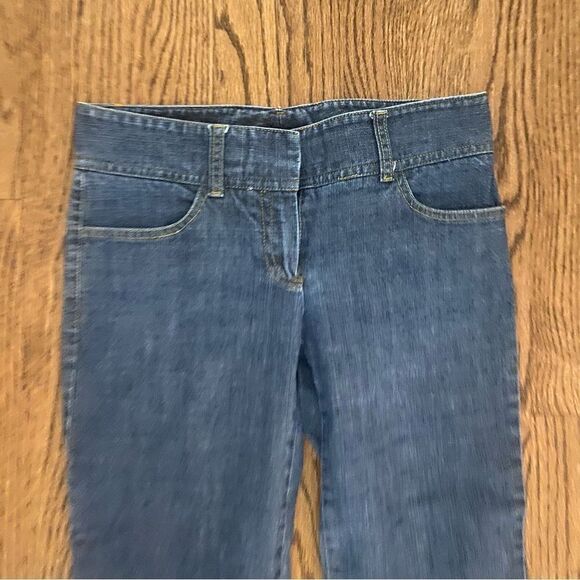 Theory cropped denim jeans pants sz 4 medium wash - Picture 5 of 6